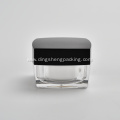 Mini Cosmetic Container Square Cube Acrylic Jar